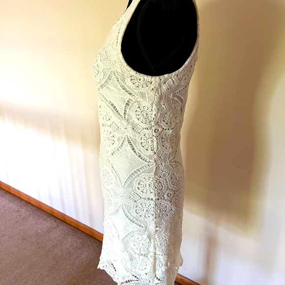 White Summer Dress (Small) - Picture 4 of 5